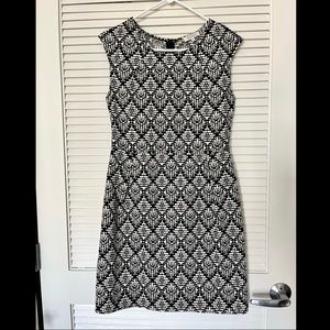 Barney’s Ikat Print Sheath Dress